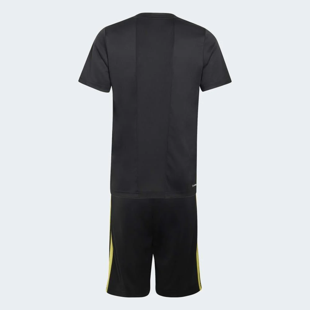 adidas Conjunto Camiseta Y Pantalón Corto Train Essentials 3 Bandas (adolescentes) - Image 2