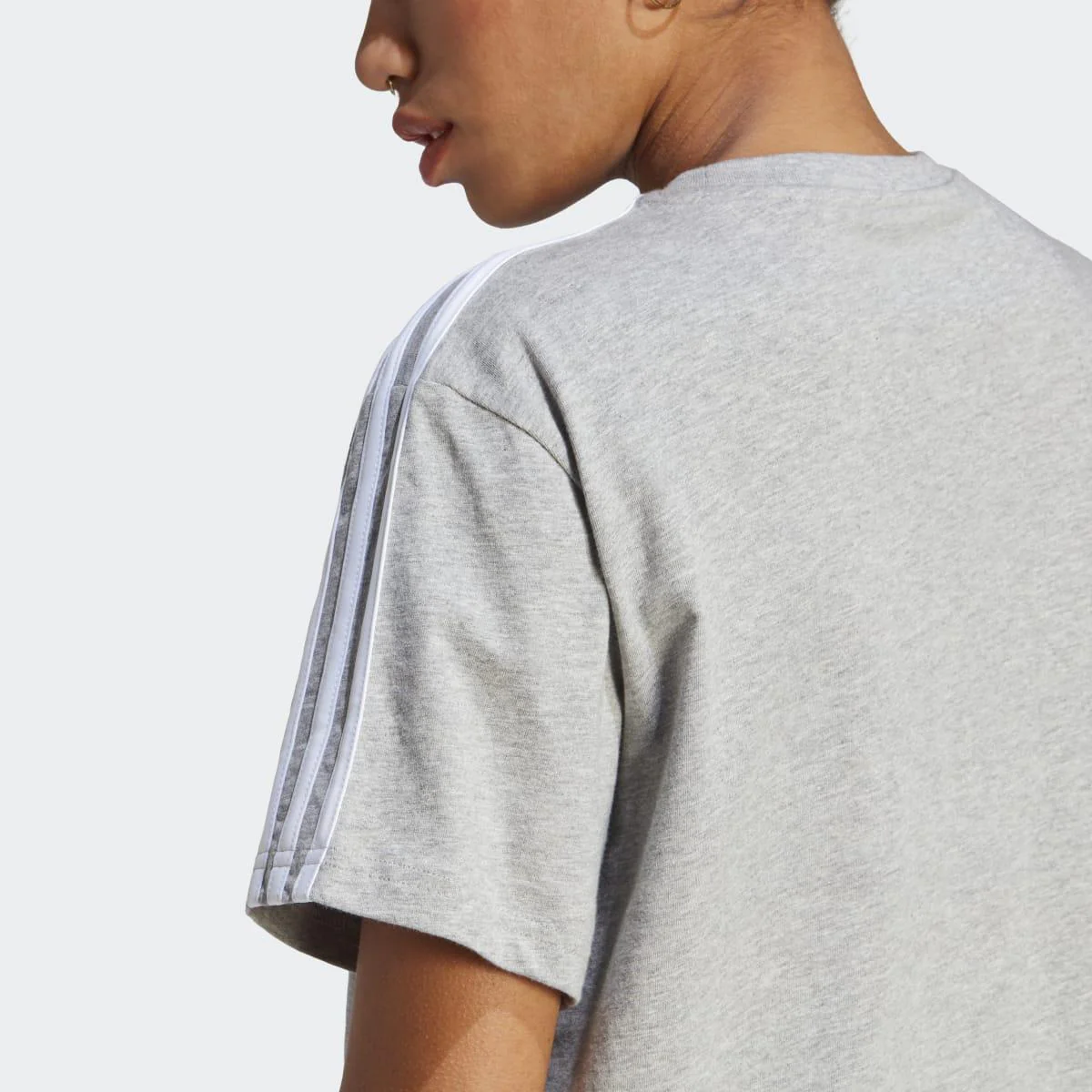 adidas Essentials Single Jersey 3 Bandas - Image 5