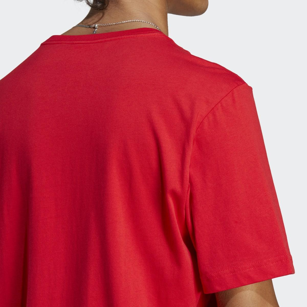 adidas Essentials Single Jersey Embroidered Small Logo - Image 5
