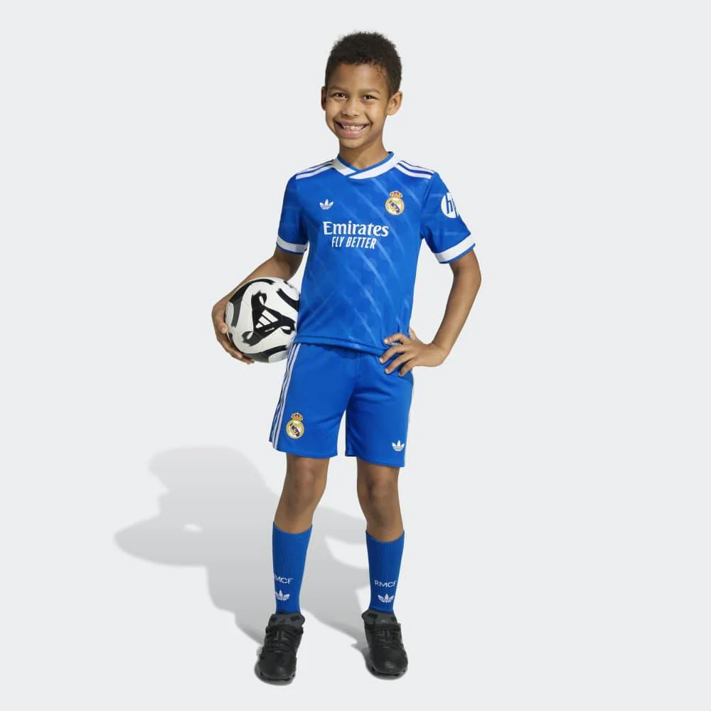 adidas Minikit Niño 3ª Equipación Real Madrid 25-26