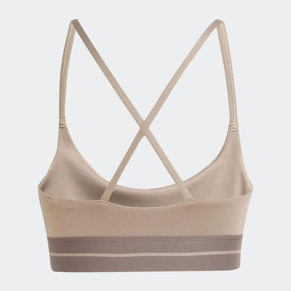 adidas Sujetador Deportivo Baja Sujeción Mujer Hyperglam Rib Bralette - Image 4