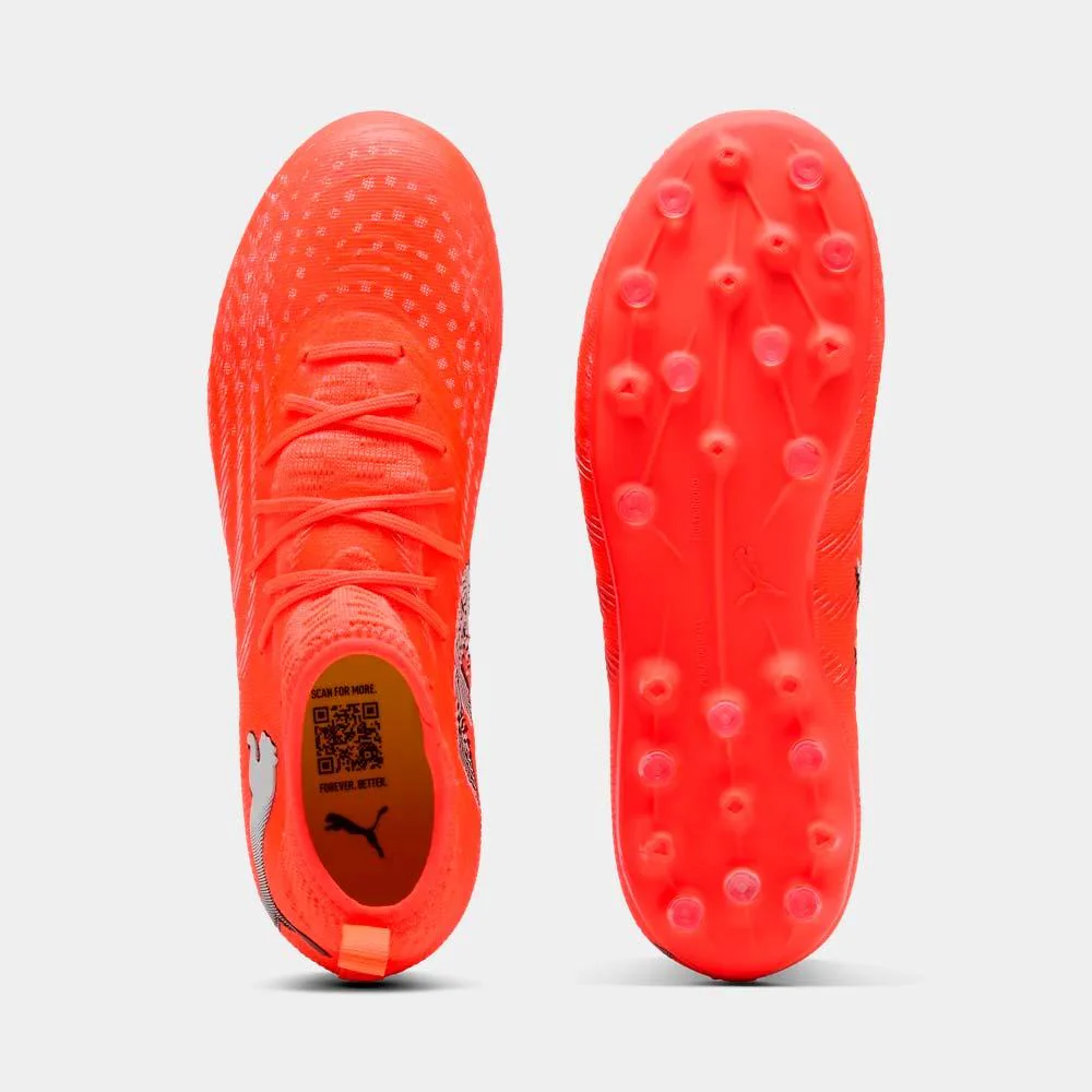 Botas De Fútbol Puma Future 9 Match Mg Para Jóvenes - Image 3
