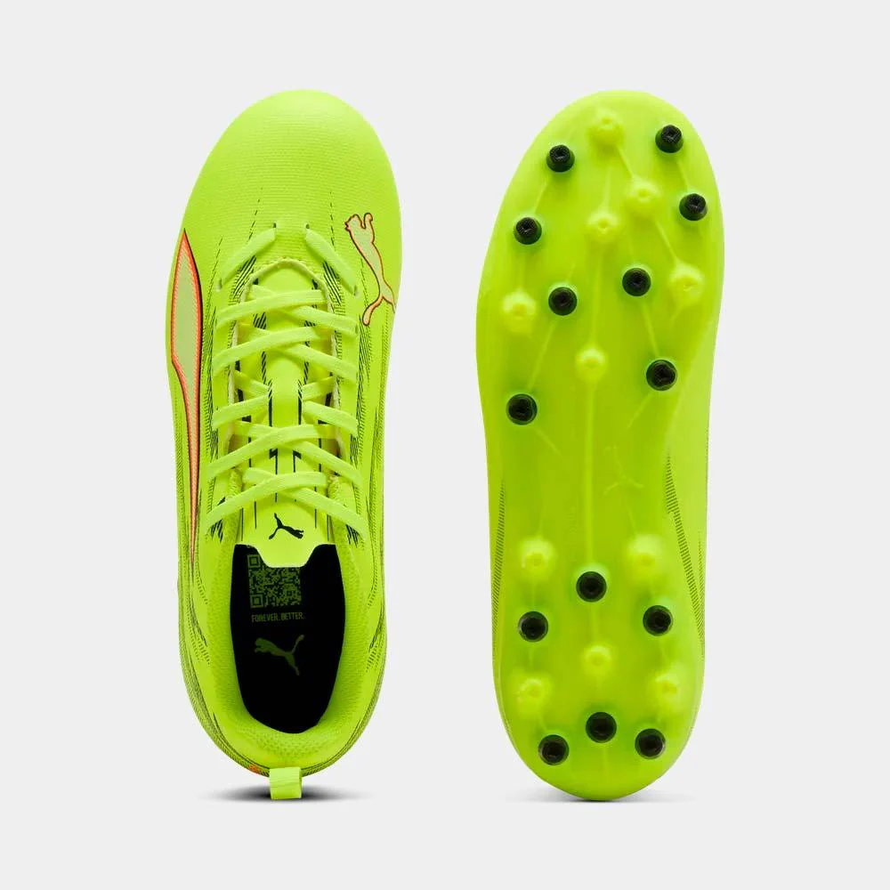 Botas De Fútbol Puma Ultra 6 Play Mg Para Niños - Image 3