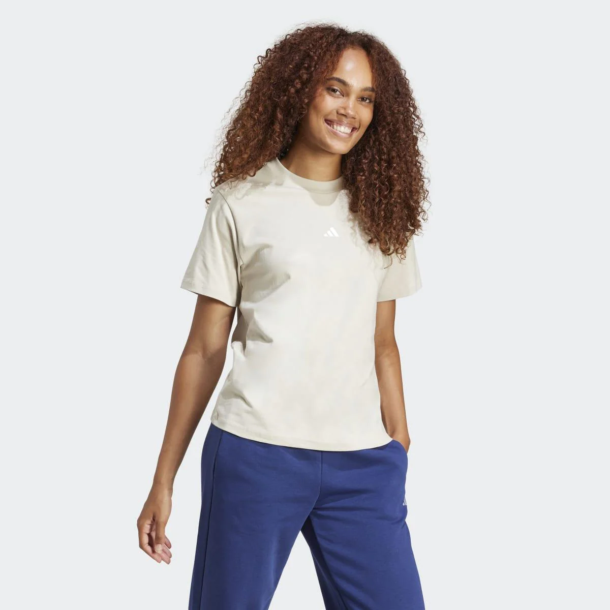 Camiseta Casual adidas Mujer W Sl Sj T