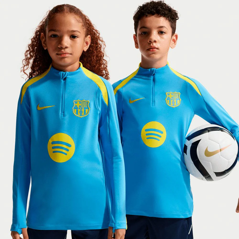 Camiseta De Fútbol Cuarta Equipación Fc Barcelona De Tejido Knit Nike DrI-Fit - Niño/a