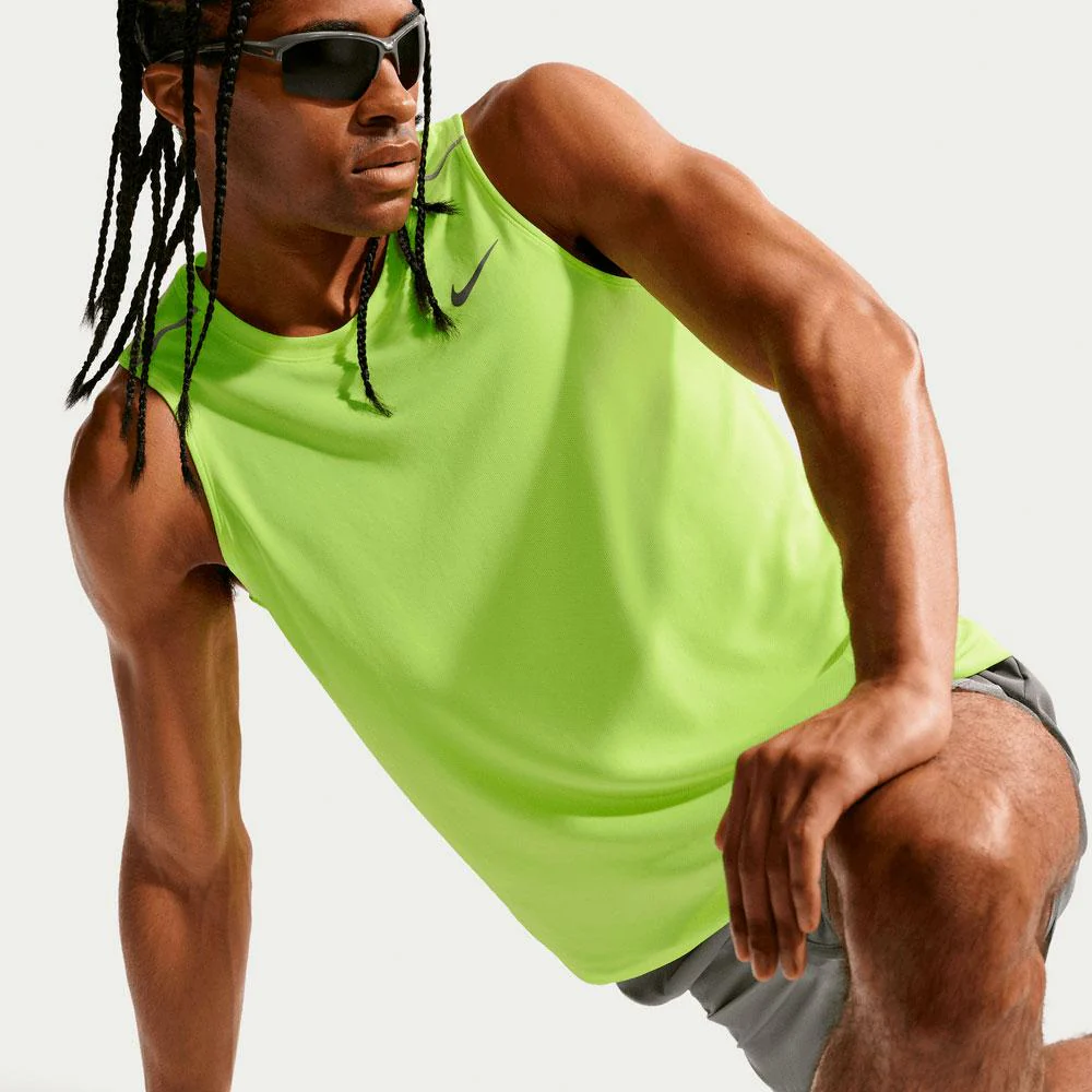 Camiseta De Tirantes Nike Miler DrI-Fit De Running - Hombre - Image 5
