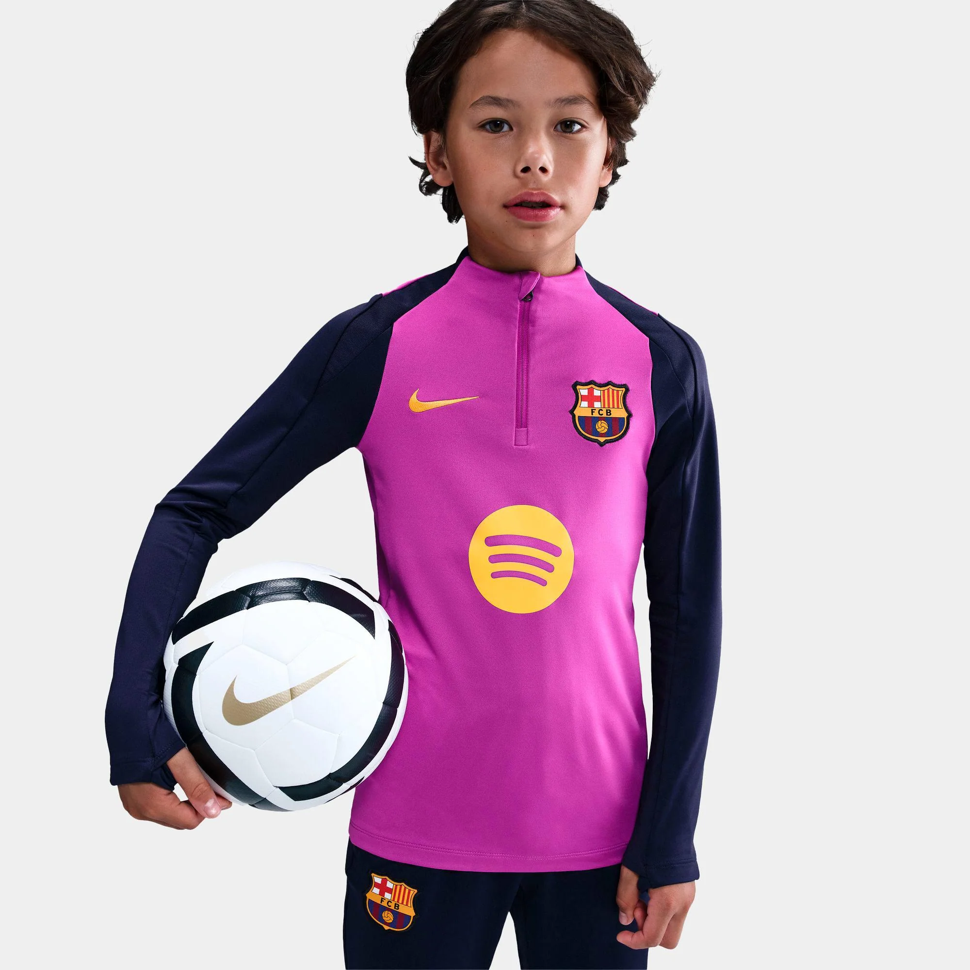 Camiseta Nike De Entrenamiento Fc Barcelona Strike Para Niño/a - Image 3