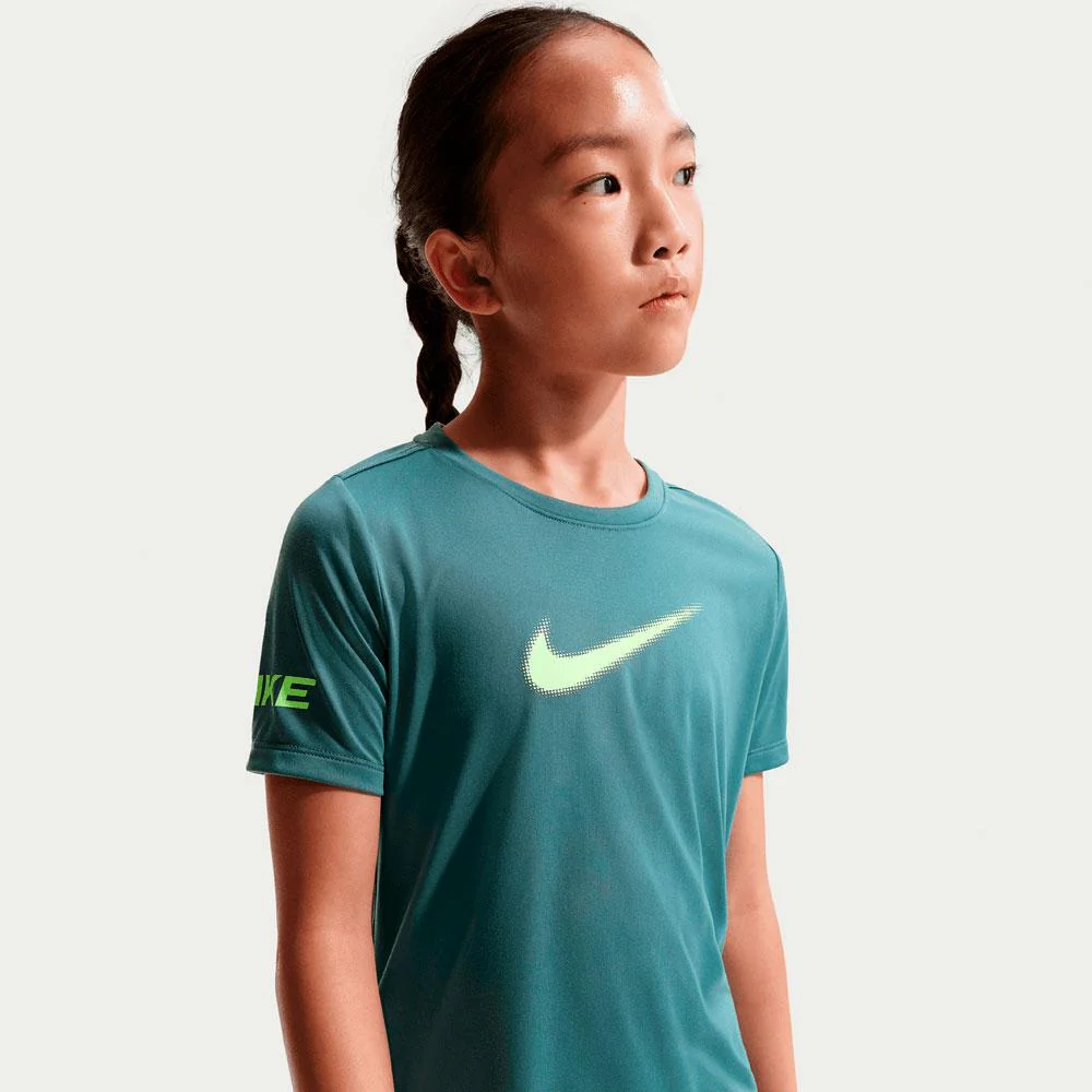 Camiseta Nike Pro De Entrenamiento De Manga Corta DrI-Fit - Niña - Image 3