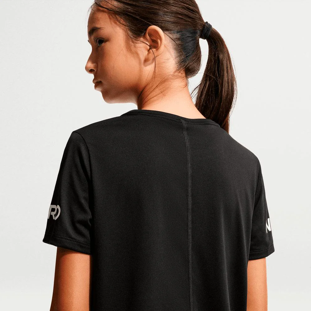 Camiseta Nike Pro De Entrenamiento De Manga Corta DrI-Fit - Niña - Image 4