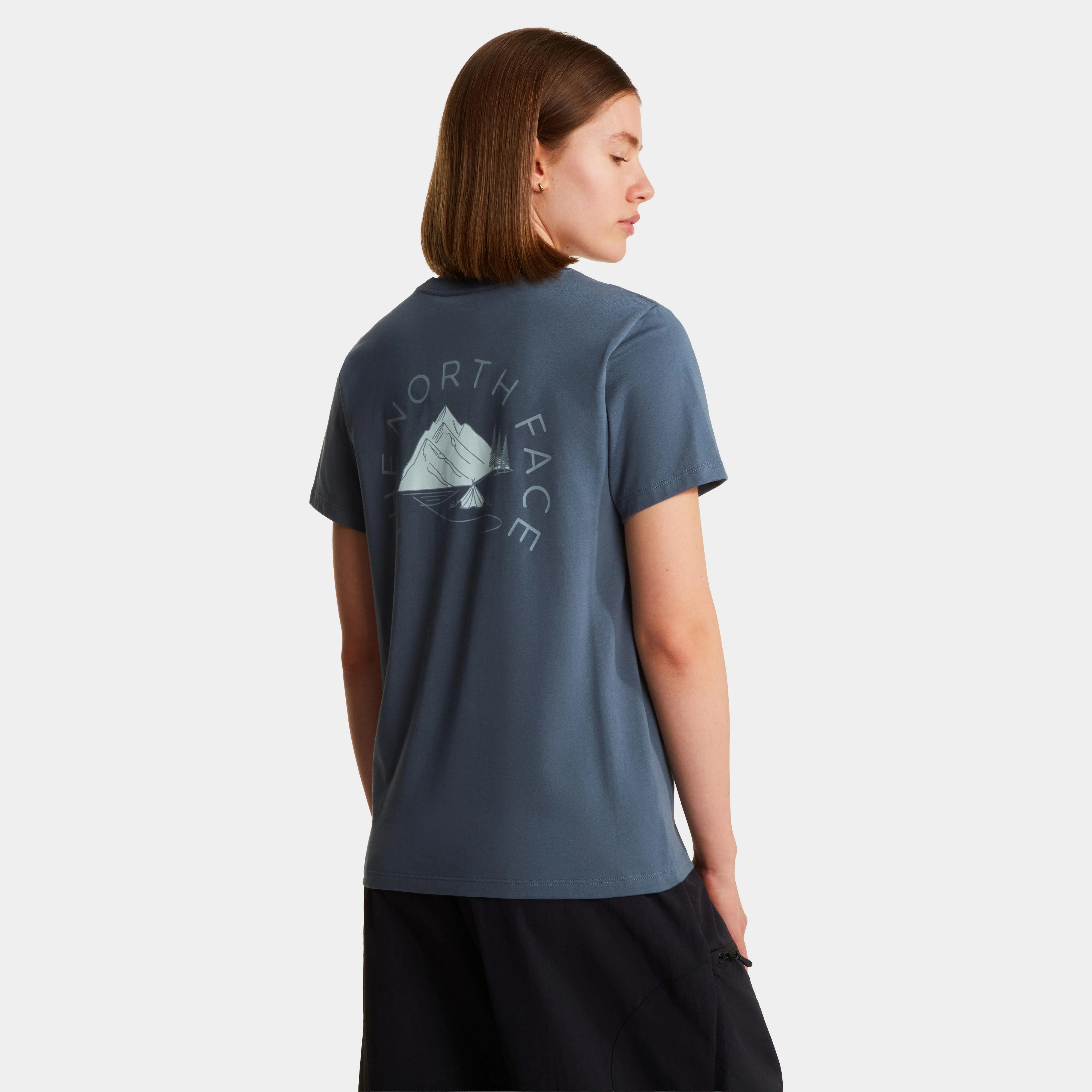 Camiseta The North Face Monte Graphic Para Mujer - Image 2