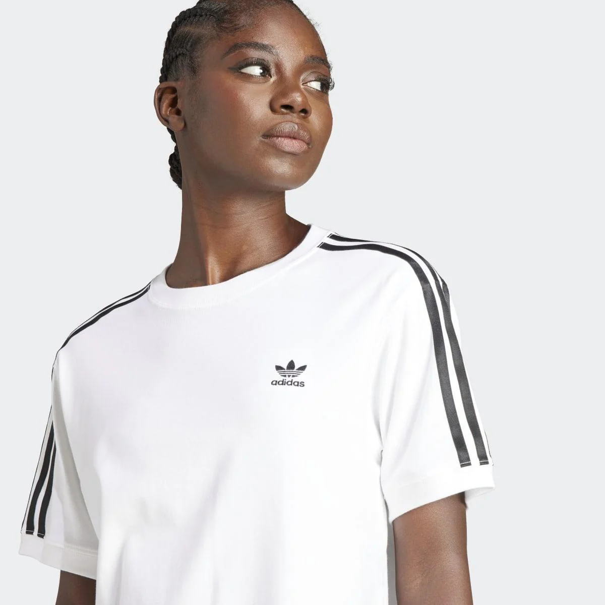 Camisetas Originals Mujer 3 Stripe Tee adidas Originals - Image 4