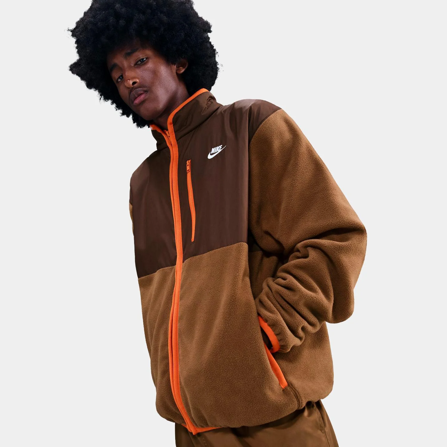 Chaqueta Nike Club Winterized FulL-Zip Para Hombre - Image 3