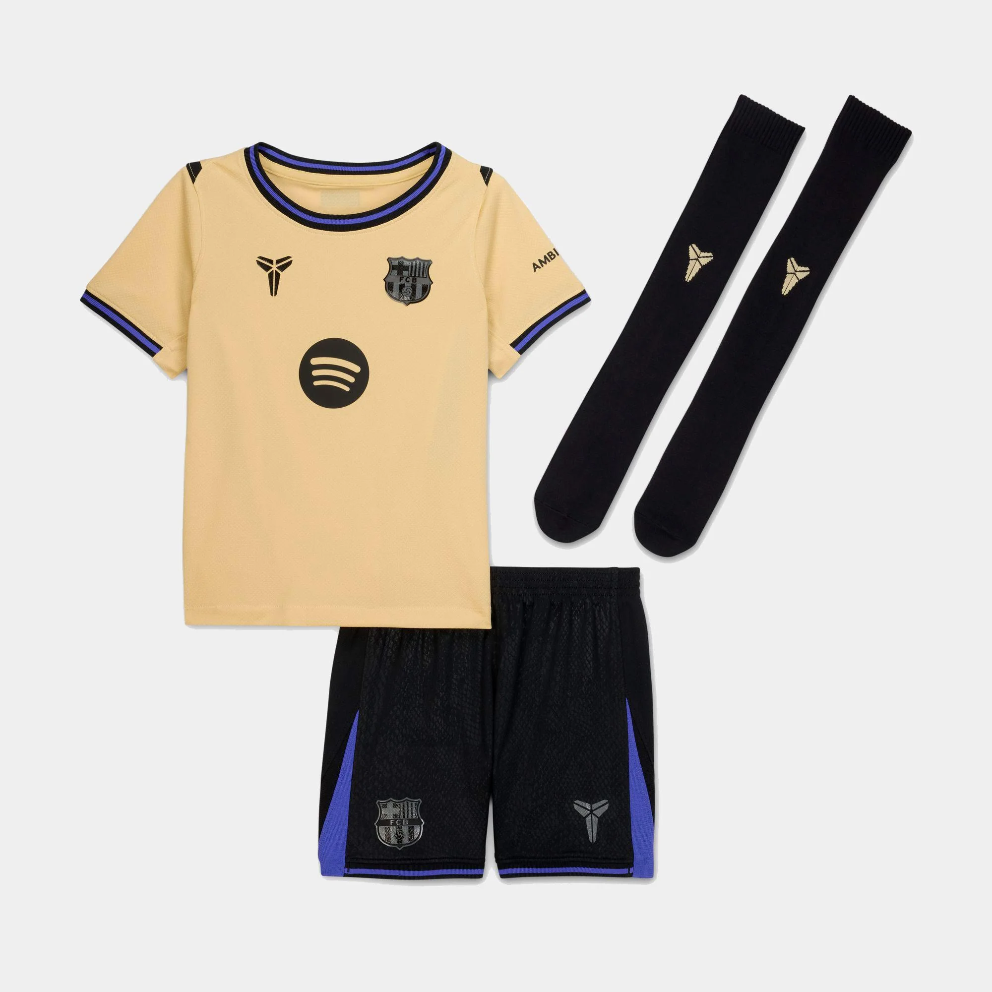 Conjunto Nike Kobe Bryant Fc Barcelona 2025/26 Stadium Away 3-Piece - Image 4