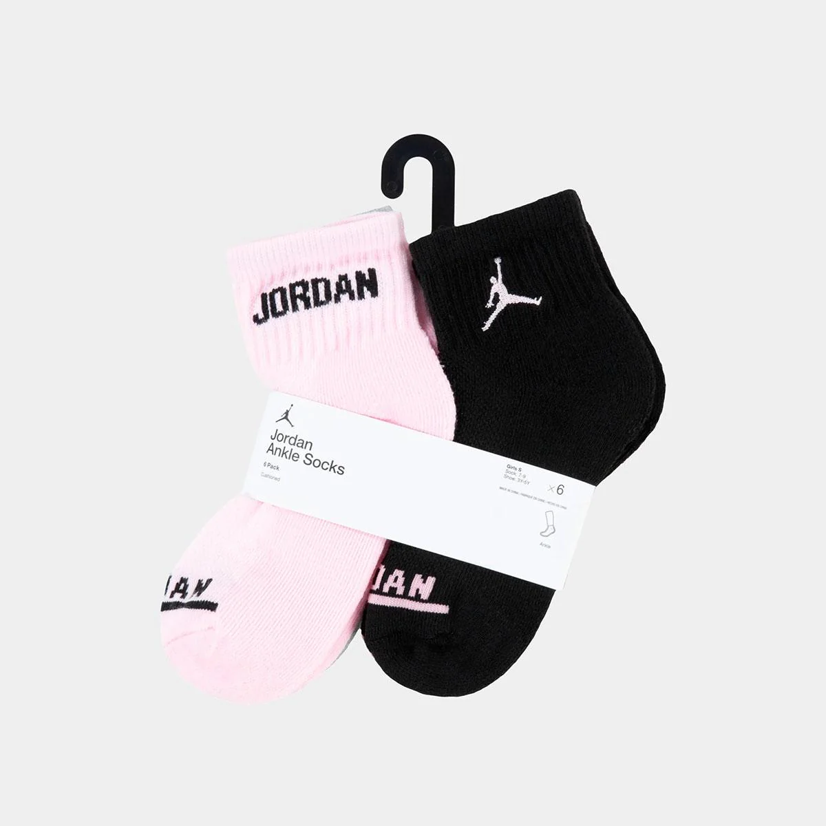 Jordan Girls Socks 6-Pack - Image 3