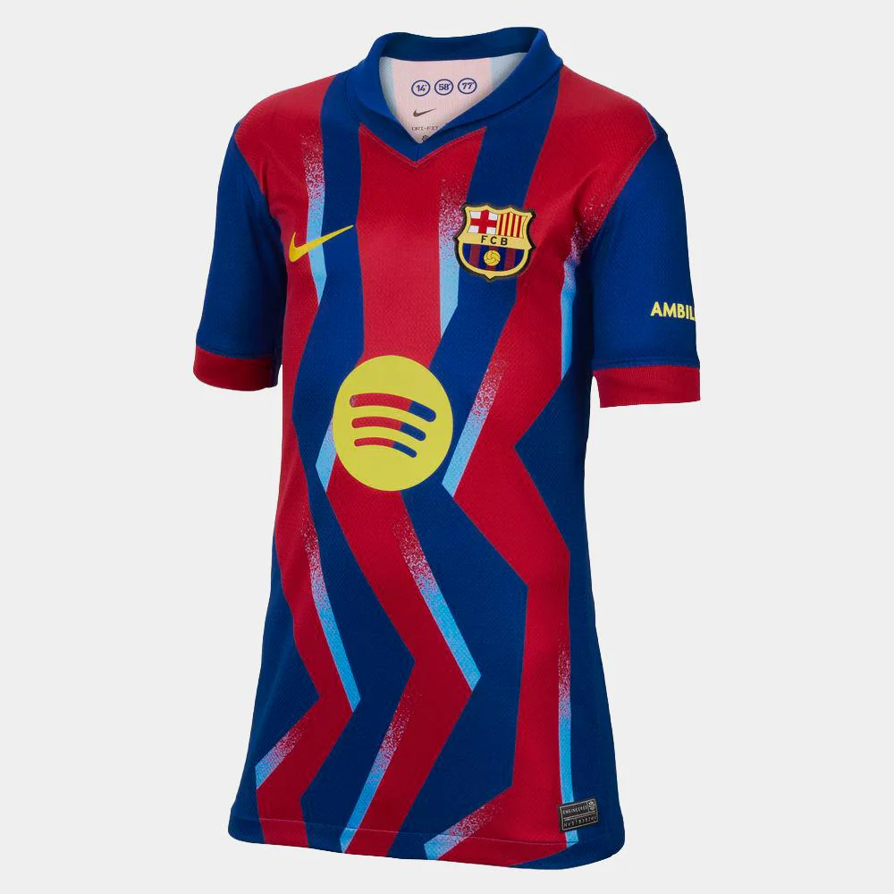 Nike Fc Barcelona 2025/26 Stadium Fourth Big Kids’ DrI-Fit Soccer Replica Jersey - Image 3