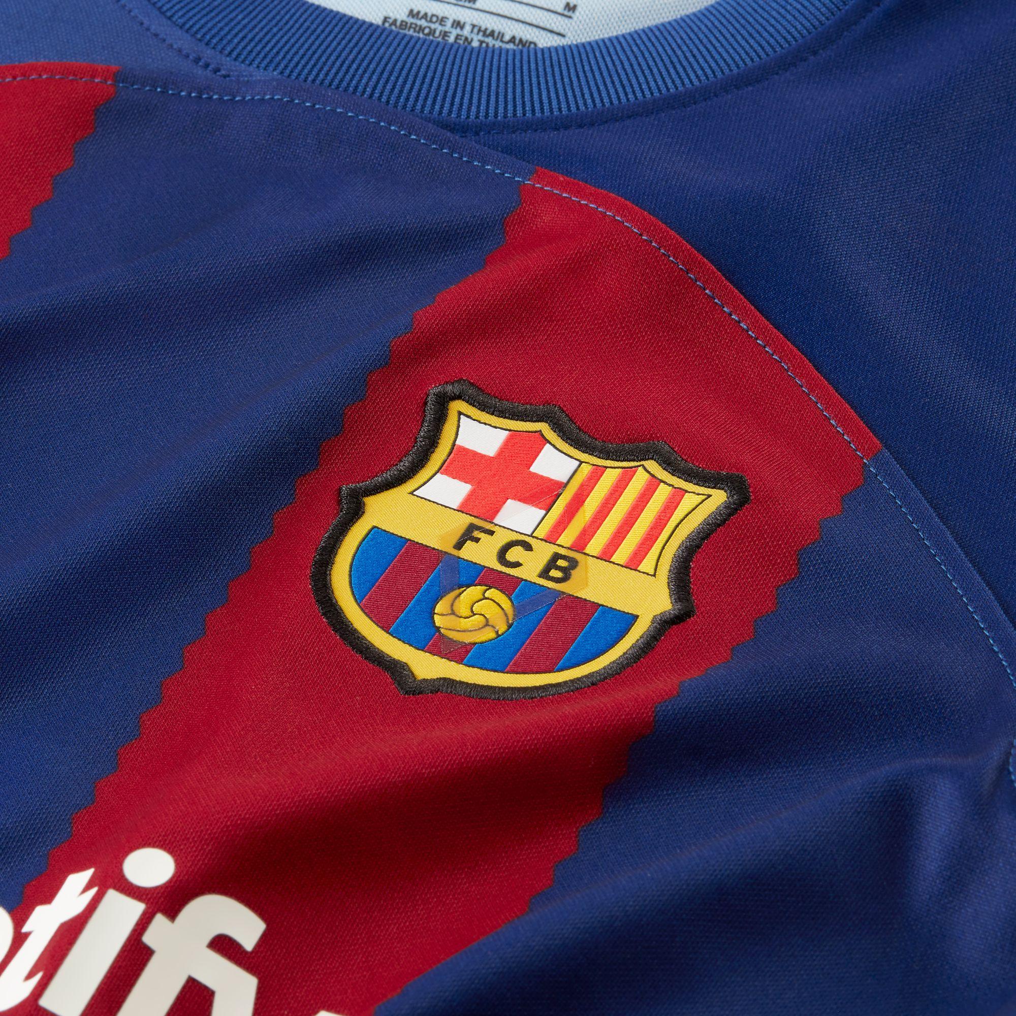 Nike Primera Equipación F C Barcelona 2023/2024 Niño - Image 5