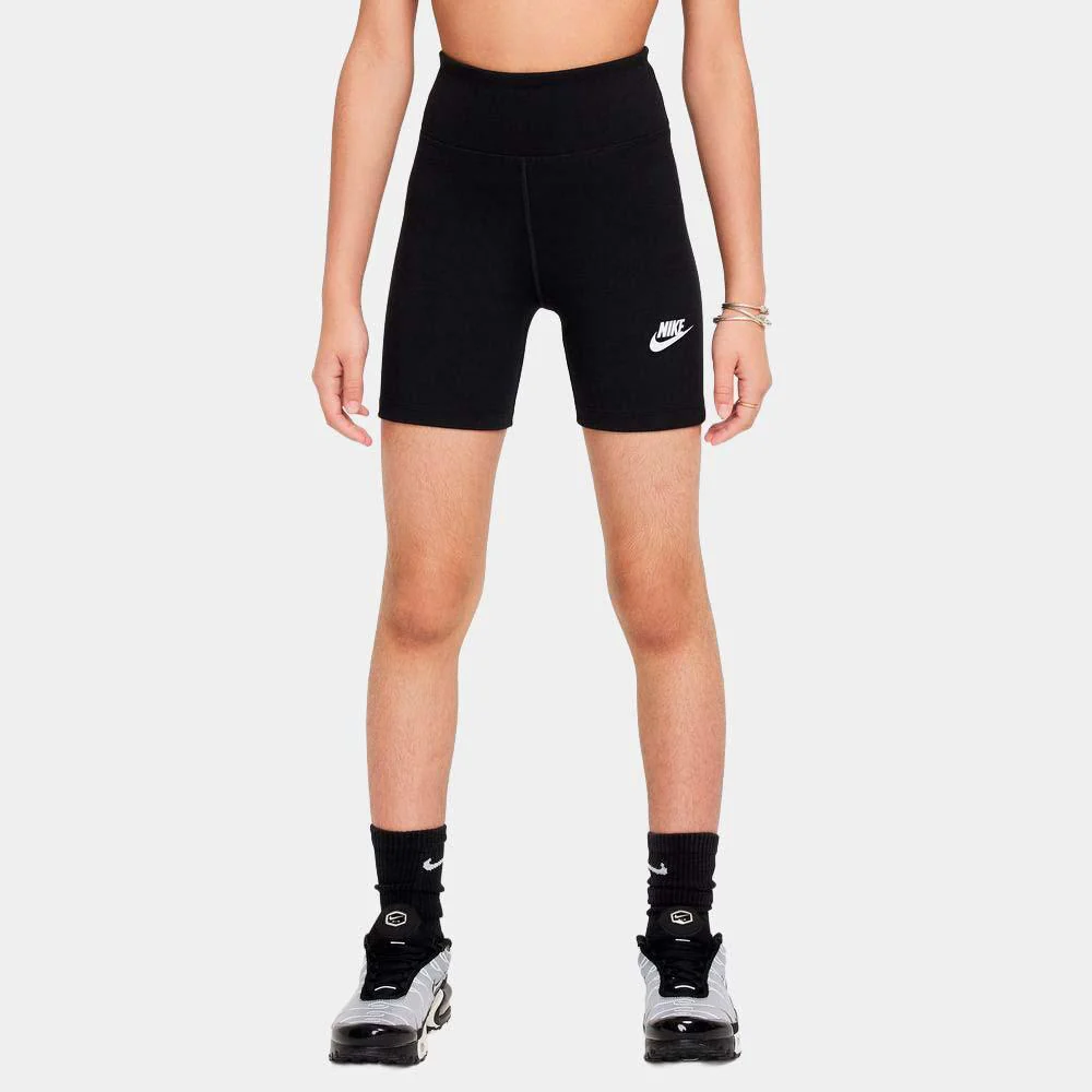 Mallas Nike Sportswear Classic Cortas De 13 cm Y Talle Alto - Niña - Image 4