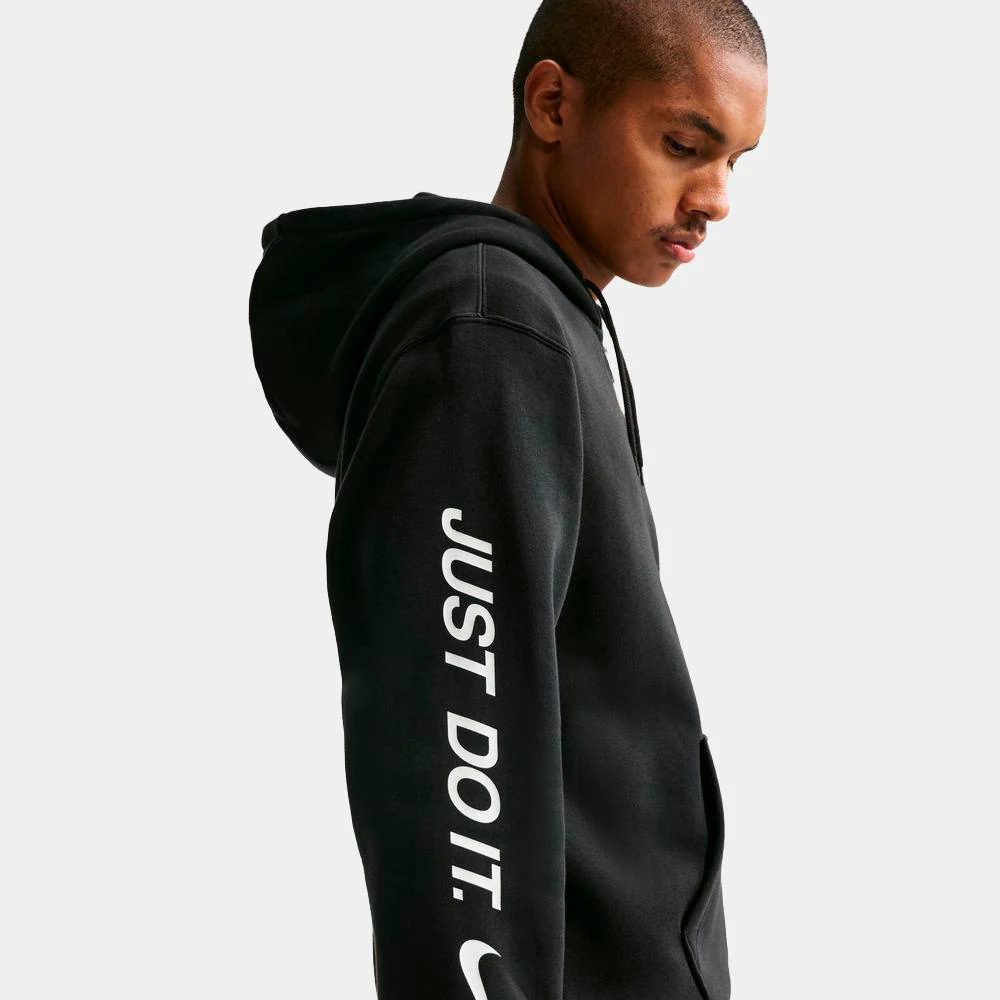 Nike Sportswear Club Men's FulL-Zip Fleece Hoodie - Image 4