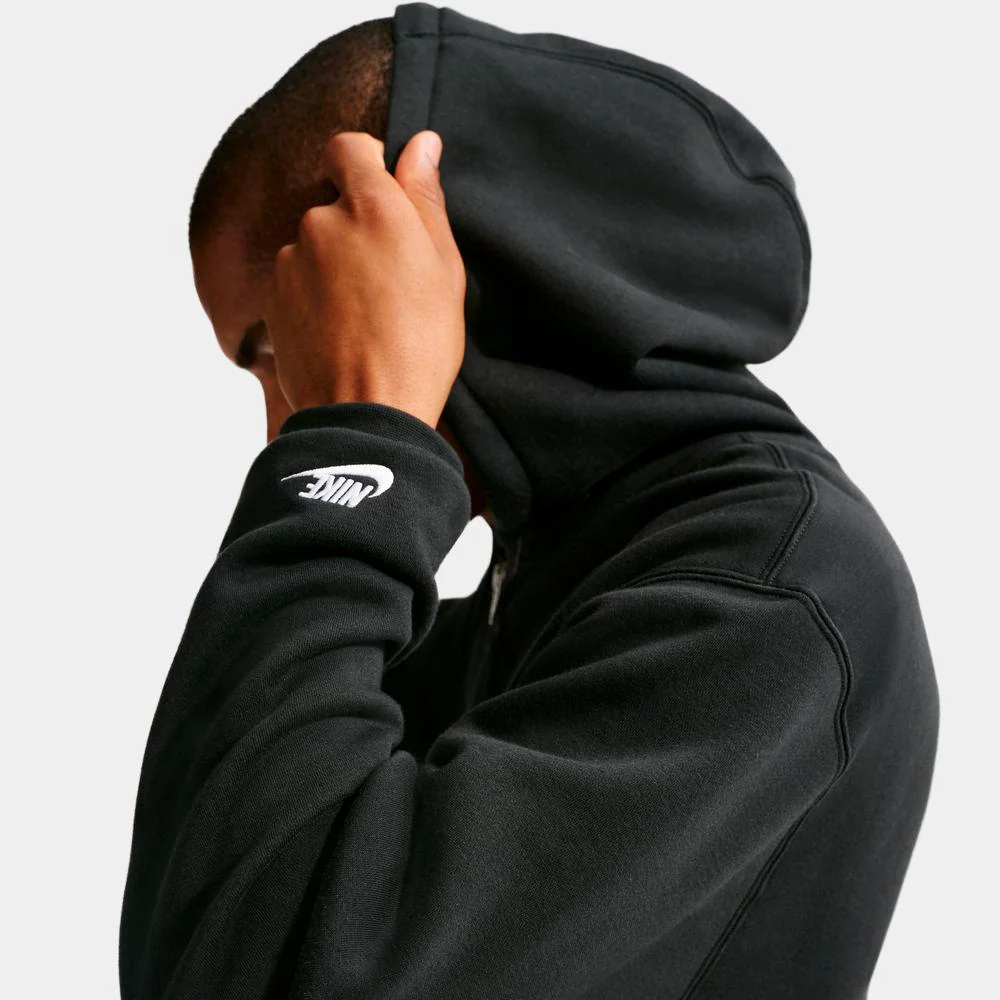 Nike Sportswear Club Men's FulL-Zip Fleece Hoodie - Image 5