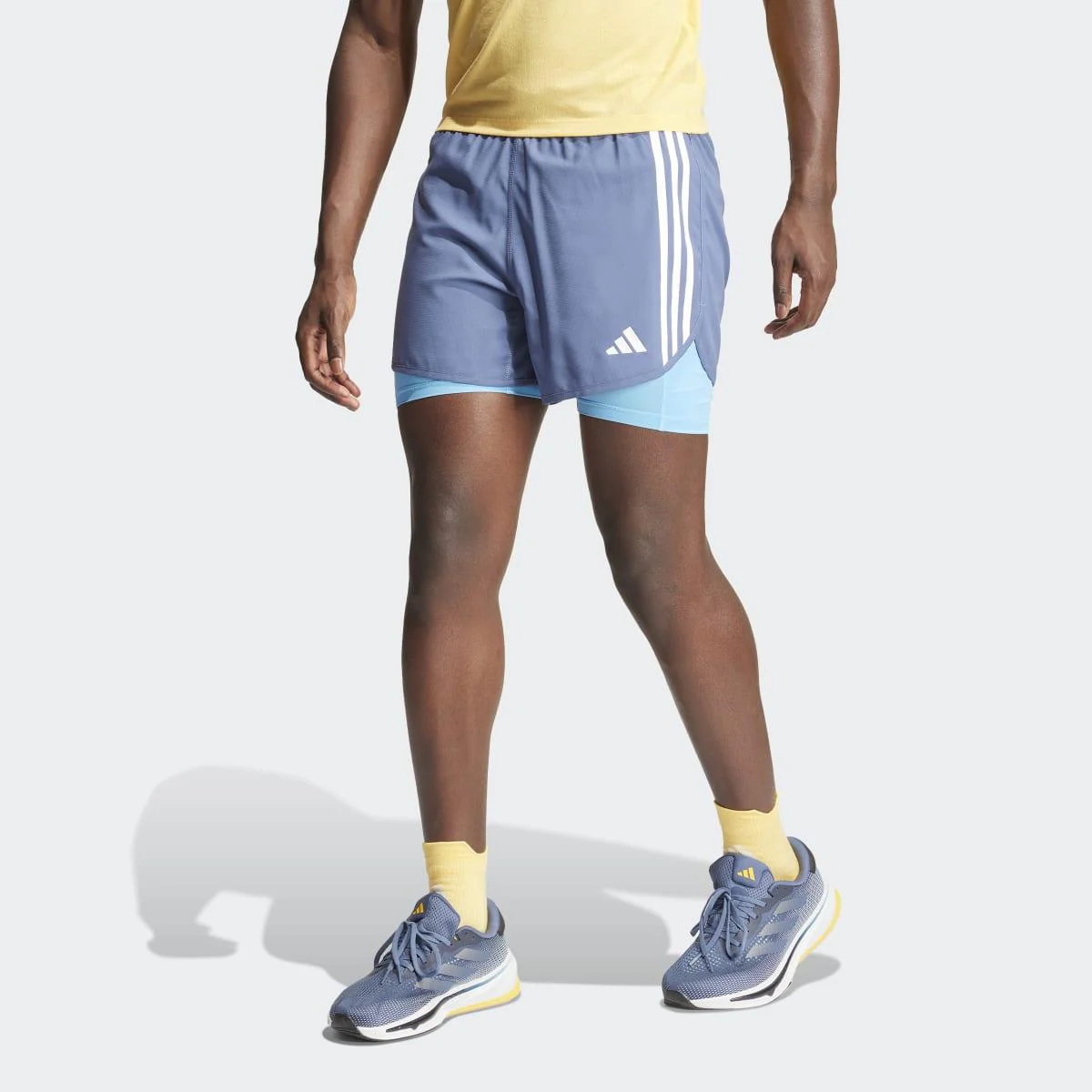 Pantalón Corto 2 En 1 Running Hombre Otr E 3s 2in1 S adidas Performance