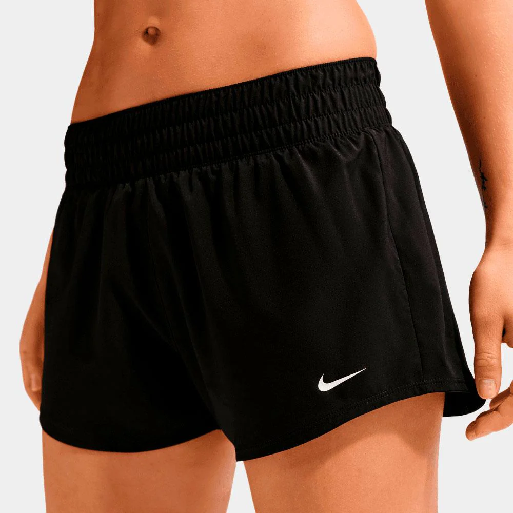 Pantalón Corto Nike One Con Malla Interior De Talle Medio Y 8 cm DrI-Fit - Mujer - Image 2