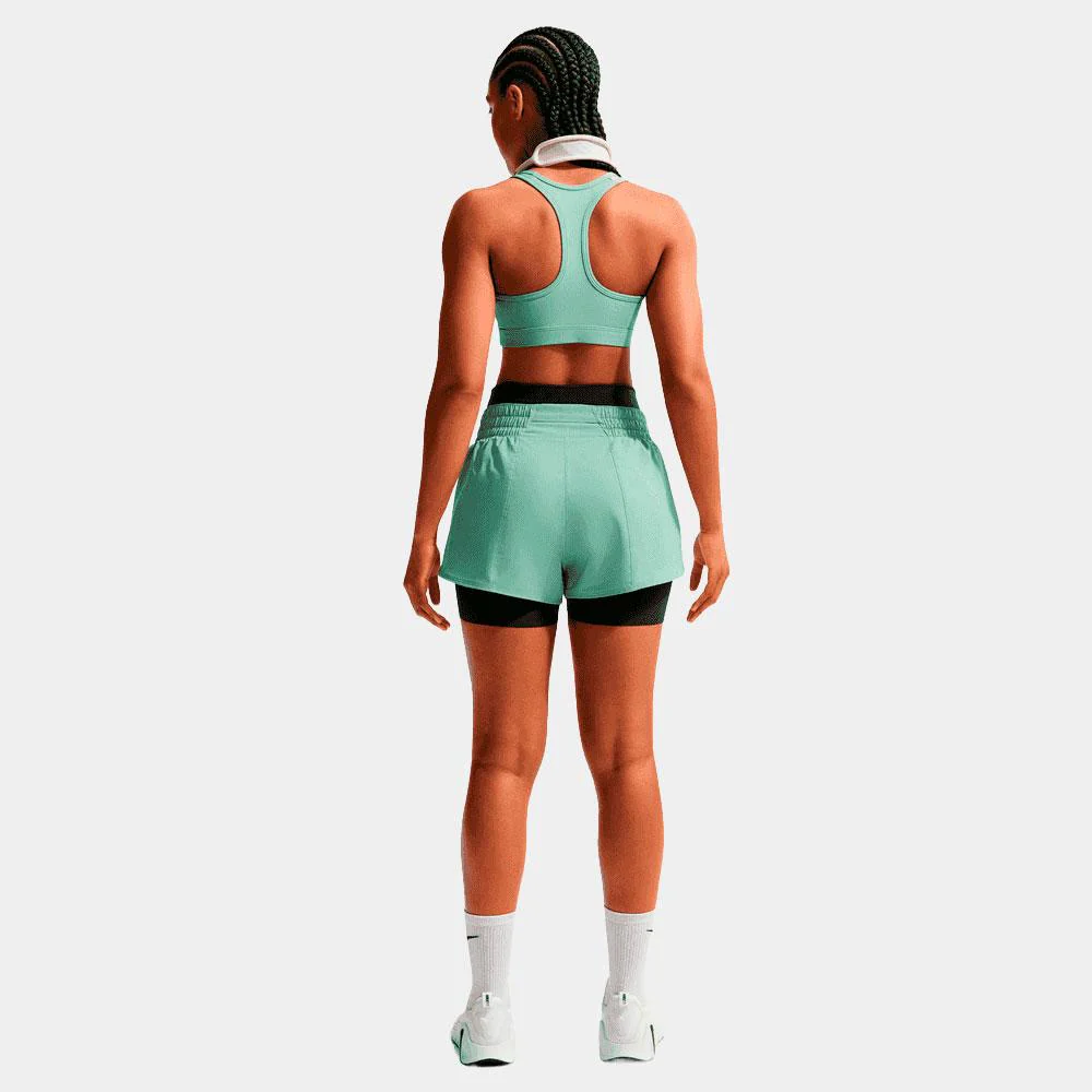 Pantalón Corto Nike One Con Malla Interior De Talle Medio Y 8 cm DrI-Fit - Mujer - Image 5