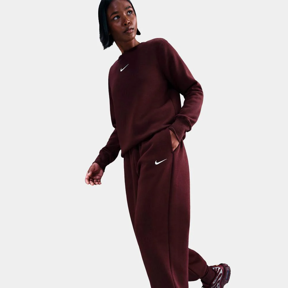 Pantalón De Chándal Nike Sportswear Phoenix Fleece Oversize De Talle Alto - Mujer - Image 3