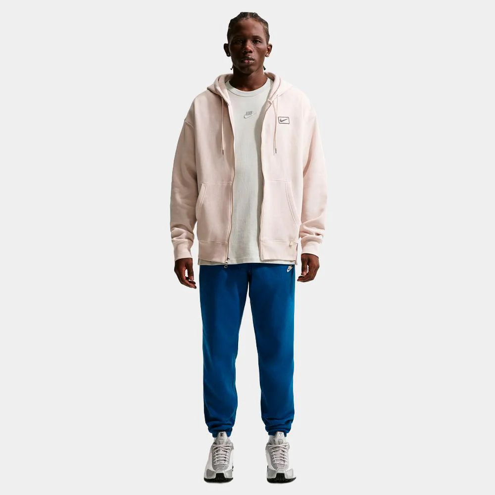Pantalón Nike Club De Tejido Fleece Cepillado Con Bajos Elásticos - Hombre
