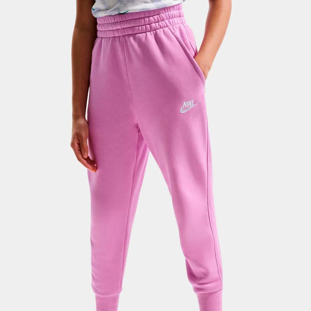 Pantalón Nike Sportswear Club Fleece Ajustado De Talle Alto - Niña - Image 3