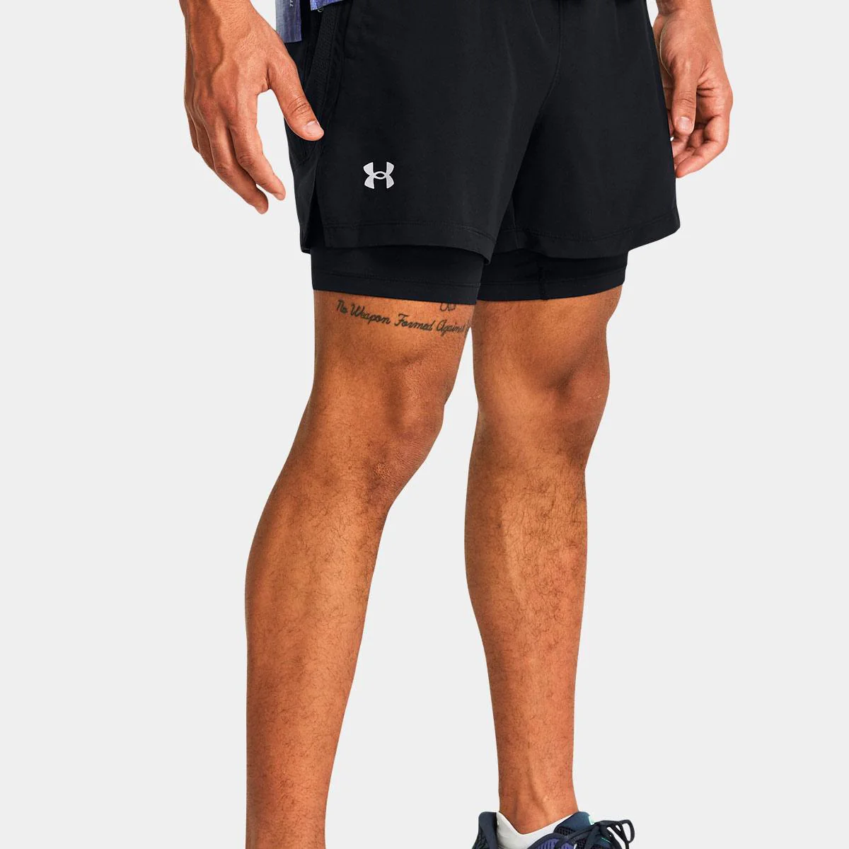Pantalones Cortos Ua Launch 2-IN-1 5” Para Hombre - Image 4