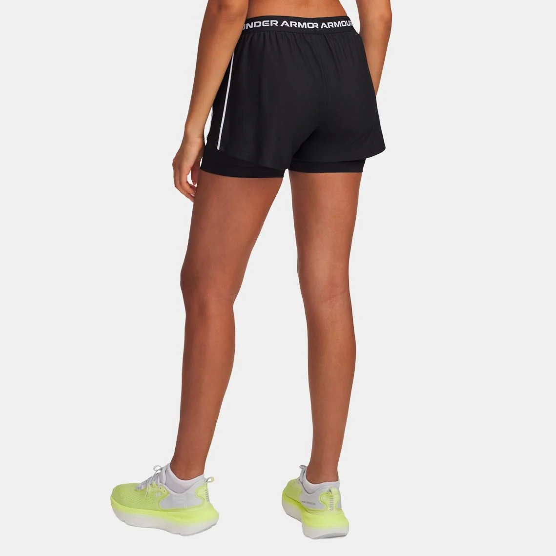 Pantalones Cortos Ua Tech™ Play Up 2-IN-1 Para Mujer - Image 2