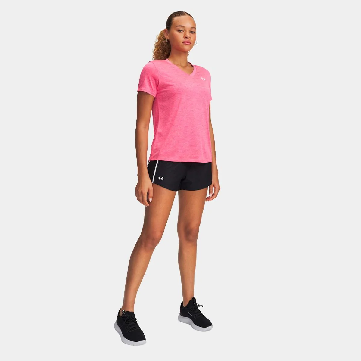Pantalones Cortos Ua Tech™ Play Up 3” Para Mujer - Image 3