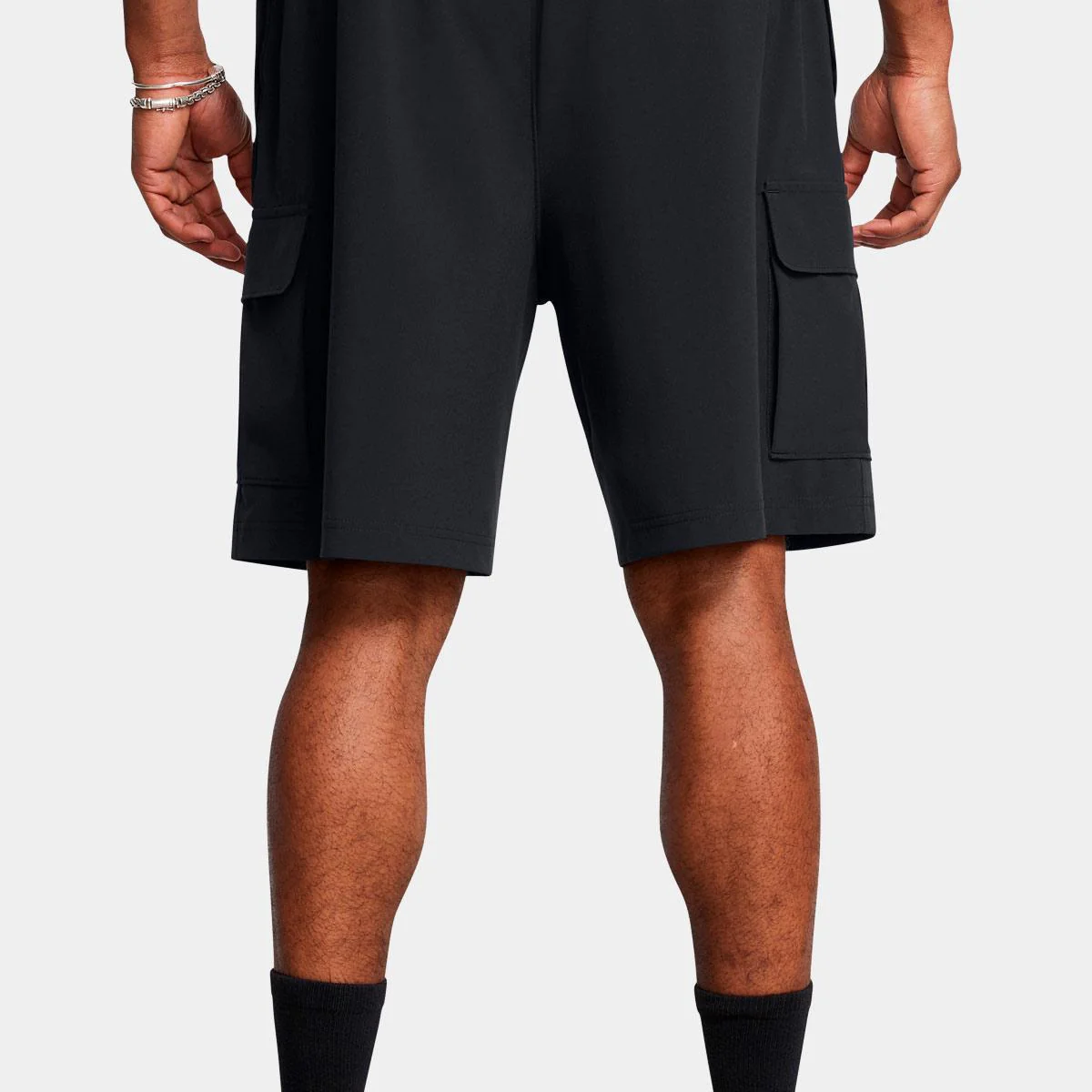 Pantalones Cortos Ua Vibe Woven Cargo 8” Para Hombre - Image 5