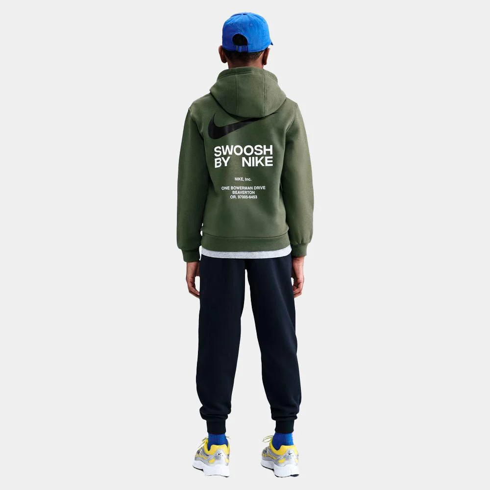 Pullover Hoodie Nike Sportswear Club Fleece Big Kids (boys) - Image 2