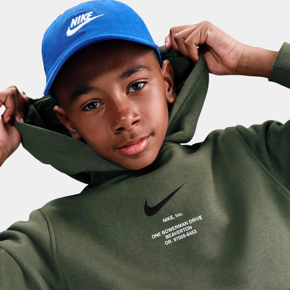 Pullover Hoodie Nike Sportswear Club Fleece Big Kids (boys) - Image 3