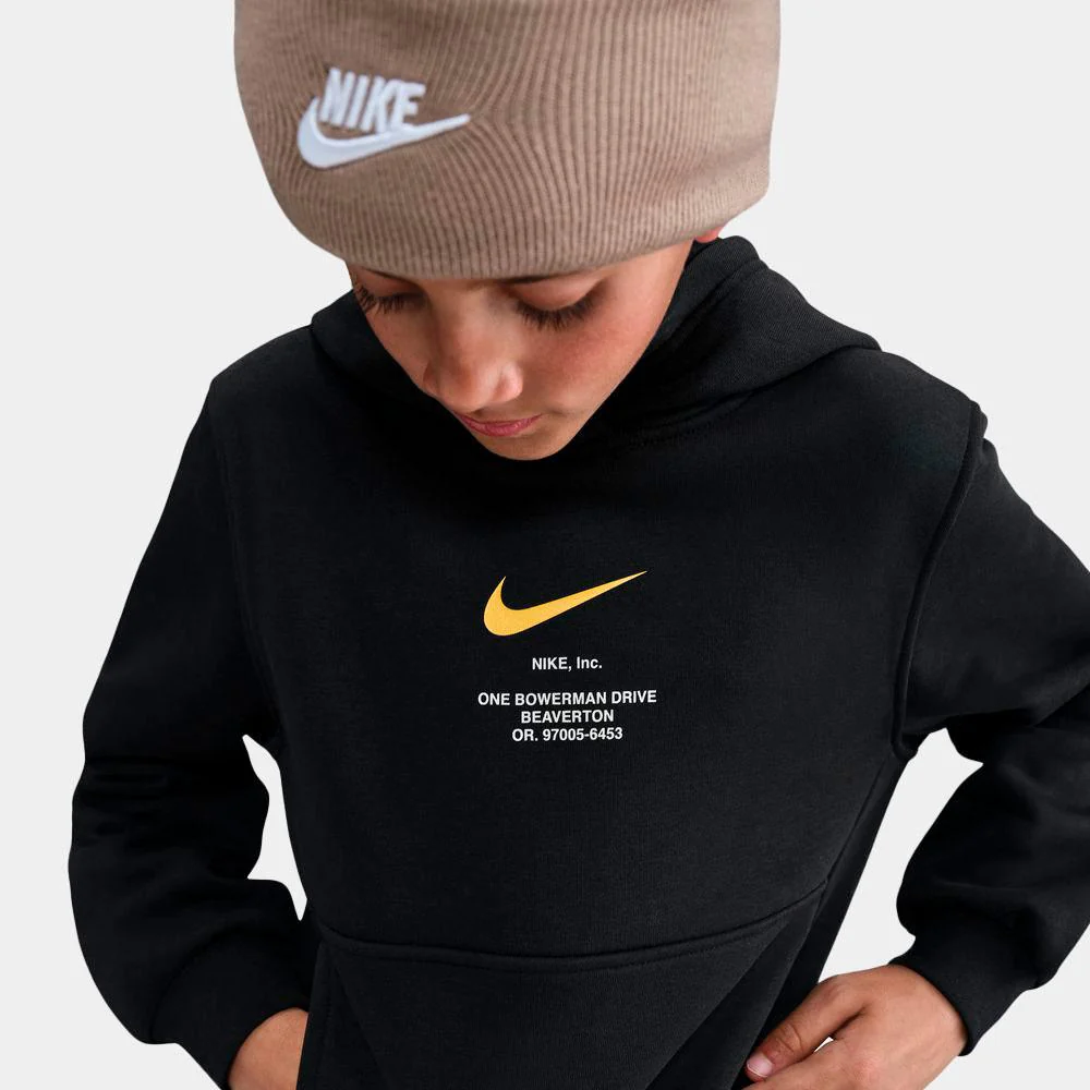 Pullover Hoodie Nike Sportswear Club Fleece Big Kids (boys) - Image 3