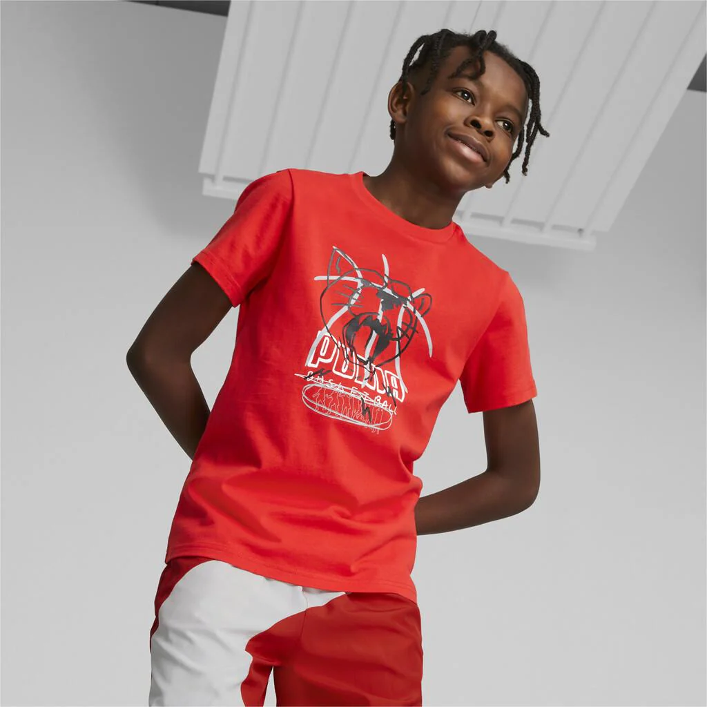 Puma Basketball Tee B - Image 3