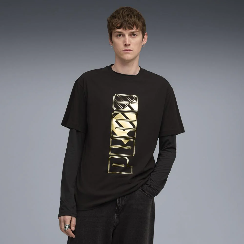 Puma Camiseta Maximal Metallic Rel - Image 3