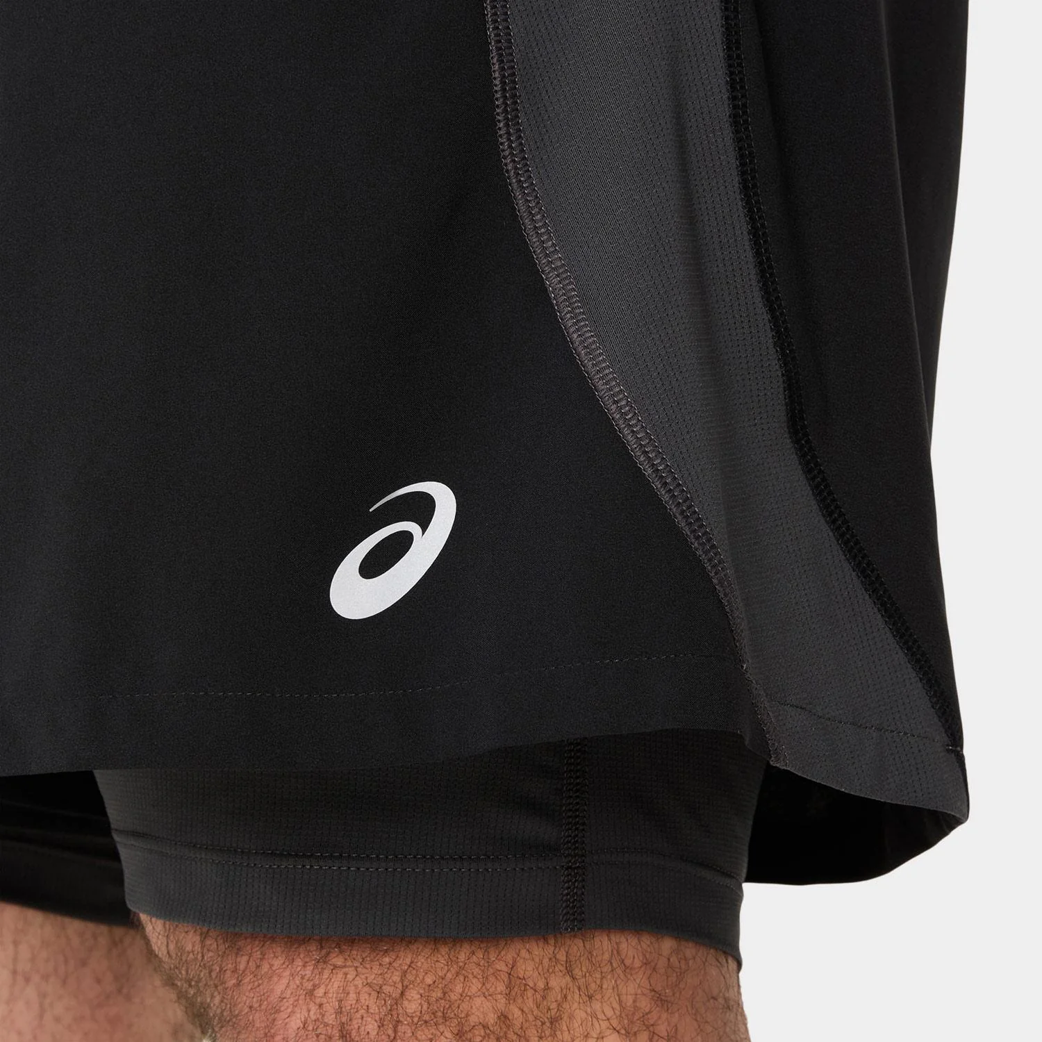 Short Asics Road 2n1 5in Hombre - Image 3