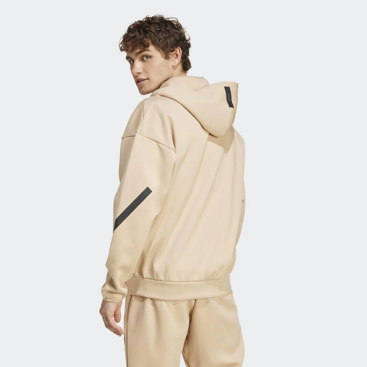 Sudadera Casual Hombre M Z.n.e. Fz adidas Sportswear - Image 2