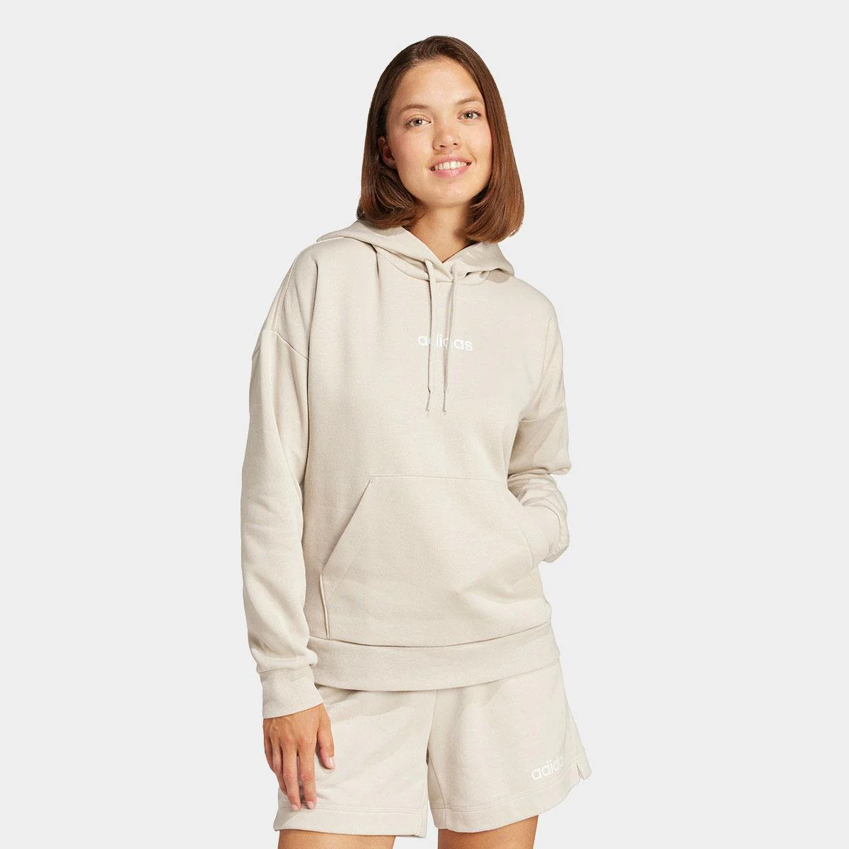 Sudadera Con Capucha adidas Mujer W Lin Fl hd