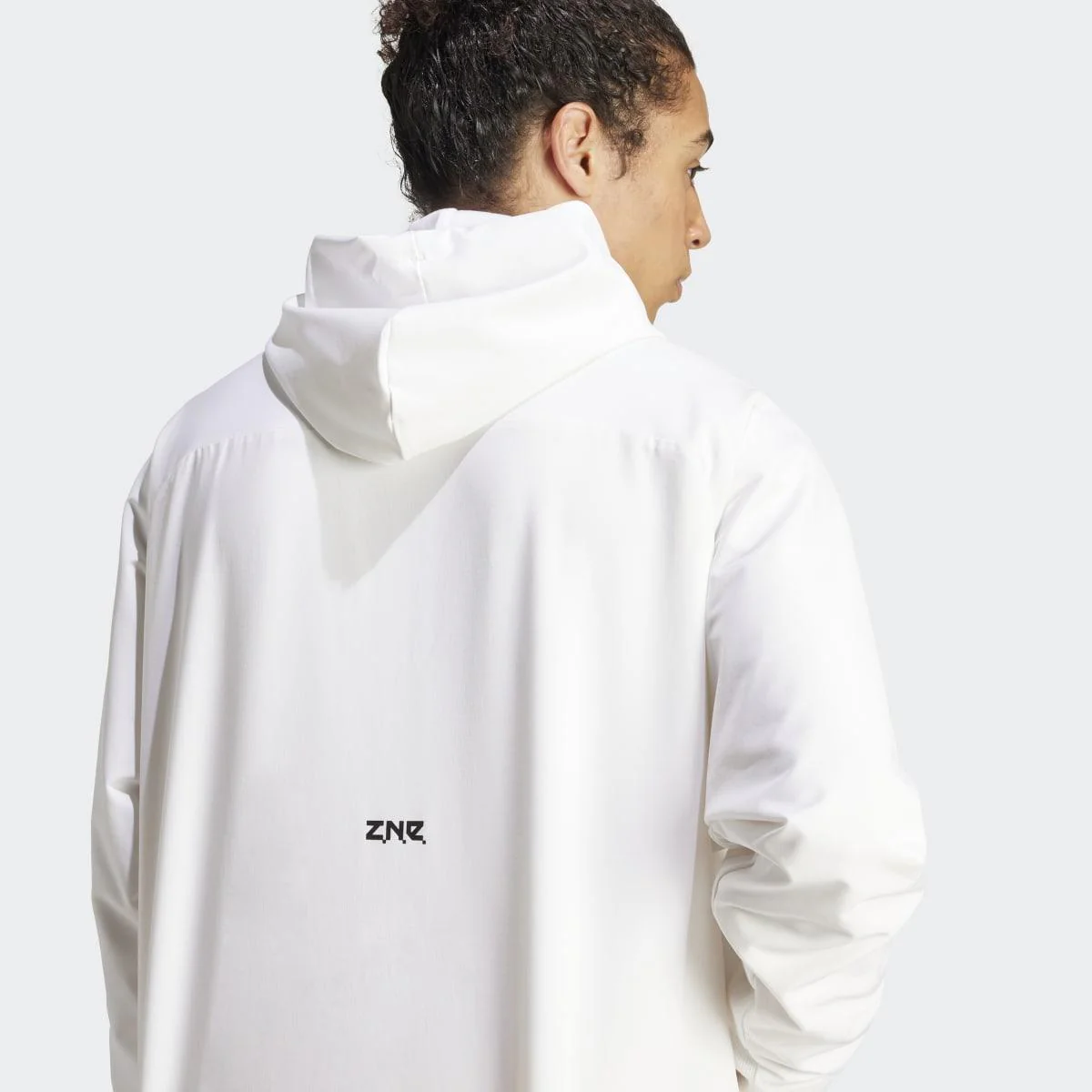 Sudadera Con Capucha Casual De Hombre M Z.n.e. Wv Fz adidas Sportswear - Image 5