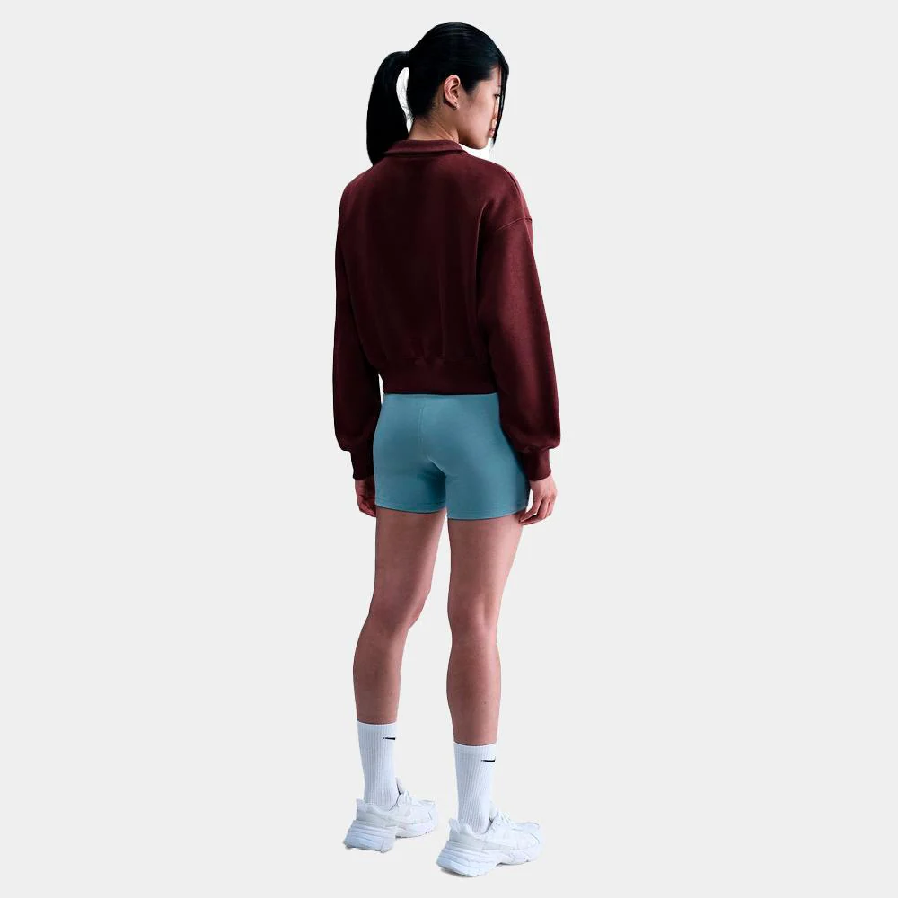 Sudadera Corta Nike Sportswear Phoenix Fleece Con Diseño De Cremallera De 1/4 - Mujer - Image 2