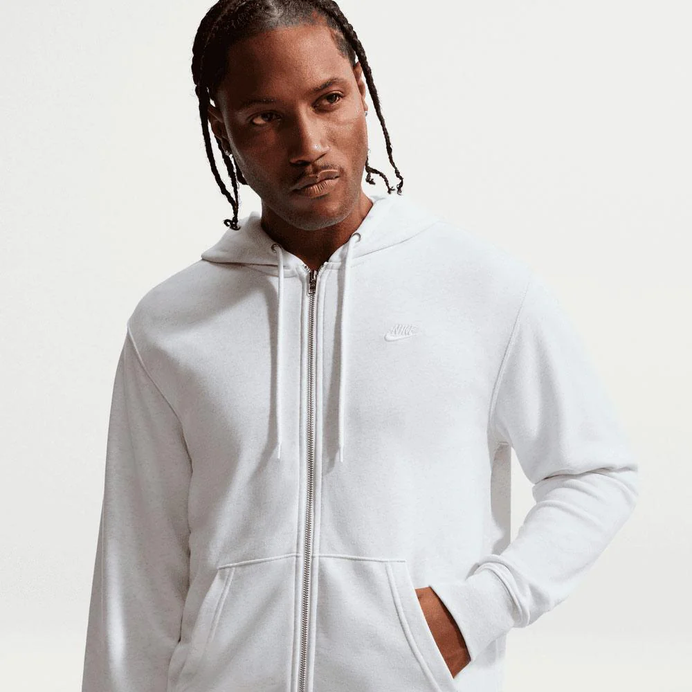 Sudadera Nike Club Con Capucha Con Cremallera Completa De Tejido French Terry - Hombre - Image 3