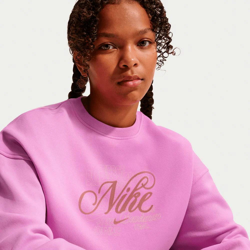 Sudadera Nike Sportswear Club Fleece De Cuello Redondo - Niña - Image 5