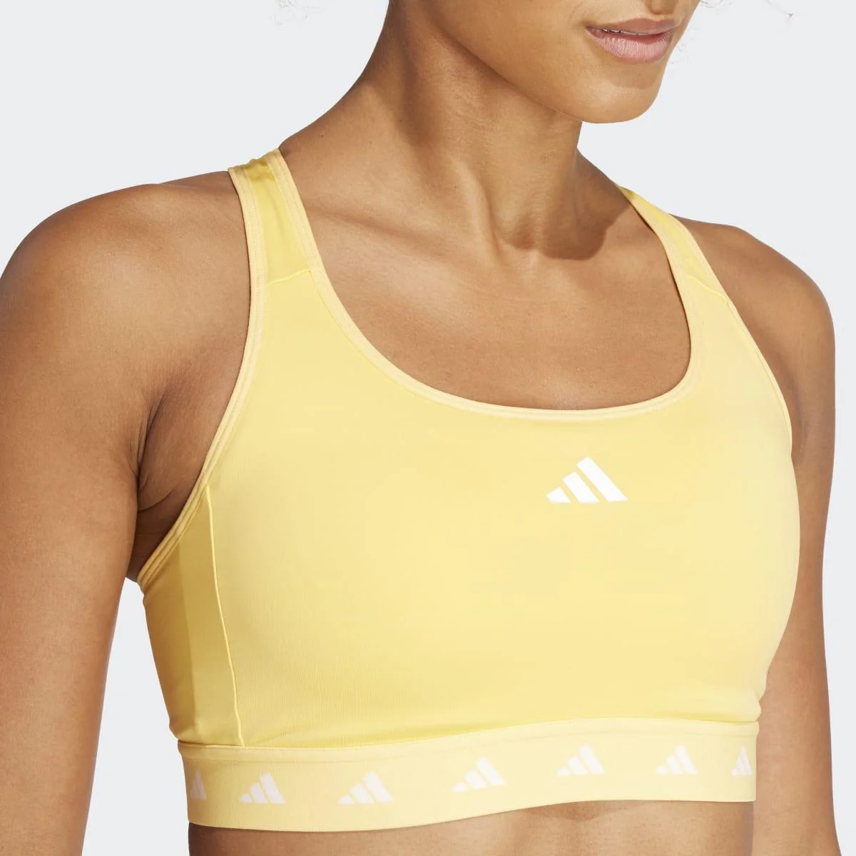 adidas Sujetador De Sujeción Media Primeliftreact Train Techfit - Image 4