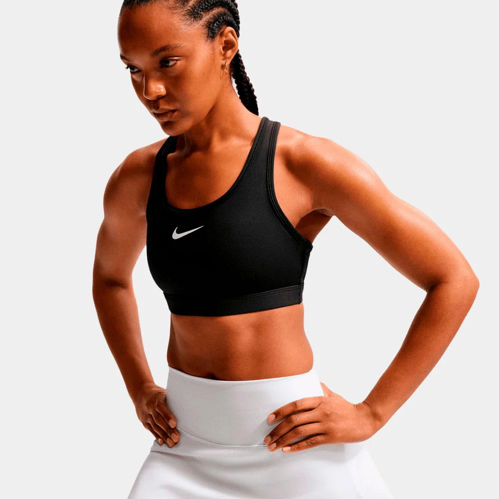 Sujetador Nike Swoosh Medium Support Deportivo Con Almohadilla - Mujer - Image 3